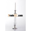 Aluminum Candle Holder With Nickel finish