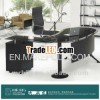 DB004 large top executive glass office desk