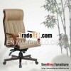 High quality Executive leather recliner tilt office wooden Chair HX9003