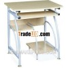 wooden computer desk