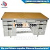 METAL FRAME OFFICE TABLE