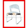 Stacking plastic waiting area armless table chair for visitors