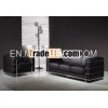 Leather Reception Office sofa