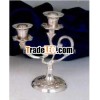 Silver Candle Holders,  Brass Candle Stands,  2 Arms Candle Stand,  Silverware,  Silver Gifts.