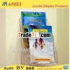 2013 Hot-sale acrylic tabletop brochure holder/acrylic tabletop brochure holder manufacturer