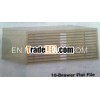 STEEL FLAT FILE CABINET,  METAL FLAT FILE CABINET