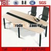 Simple Wooden MID-Estern Long Meeting Table