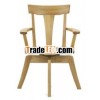 Wooden turning computer chair