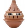 Handmade Terracotta Candle / Aroma Holder Indian Art Home Decoration Home Decor