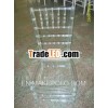 clear banquet chair/transparent chair