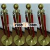 Titanium stainless steel stanchion with rope for hotel