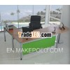 QQ idea L shape manager office table design / office furniture director desk