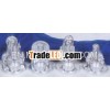 Mary Candle Holder,  Aluminium Candle Holder Set of 4 Pcs.