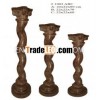 Antique Finish Candle Stick Holders
