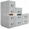 High-tech filing cabinet,  2 hours UL certified fireproof metal cabinet