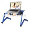 New design foldable portable laptop tray with cooling fan