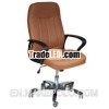 Office chair with chrome base Carmen 6051 Grey Beige Black Coffee colors