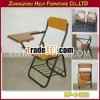 Foldable Student chairs with writing board