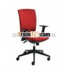 Manager chairs with adjustable lumber support