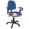 Very comfortable blue fabric office chair SC3010