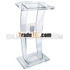 An-a674 Modern Factory Sell Modern Plexiglass Lectern Podiums, White Acrylic Lectern Podium, Good Qu