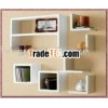 Modern and simple design wood wall units with melamine vener or lacquering finish