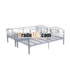 Military and school dormitory metal bunk bed frame
