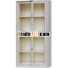metal glass door filing cabinet