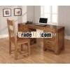 Santosa Solid Oak Office Desk