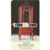 1 Door Display Cabinet Mahogany Indoor Furniture.