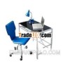 Glass Laptop Computer Desk Study Table Writing Desk LZ-1364