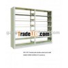 double-column and double faced metal bookshelf