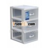 3 Drawer Stackable Cabinet