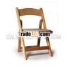 Wooden events and weddings folding chair