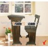 School wooden desk