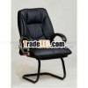 LEATHER VISITOR CHAIR (SF-8015V)