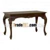 Mahogany Heavy Carved Writing Table