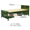 Olive green army surplus beds