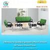Leather Office Sofa set, 2013 Modern Sofa Design, Waiting Area Sofa (GY-311B)