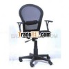 BLACK MESH SECRETARY CHAIR