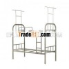 Steel double bed