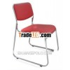 Modern leather cover stackable dining room chair