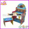 wooden desk, magic desk, student desk and chair (wj278367)