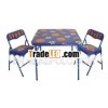printed child table set