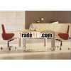 Rafi oak veneer square negotiating table (RF-TC1010)