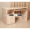 full wooden high gloss computer table/desk design