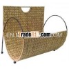 Water Hyacinth Magazine Rack from Vietnam - OHC0935