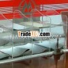 10 pocket wall mounted acrylic brochure holder standee