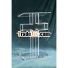 Cross Style Acrylic Pulpit for Church