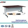 Wooden top steel frame reading desk / library desk